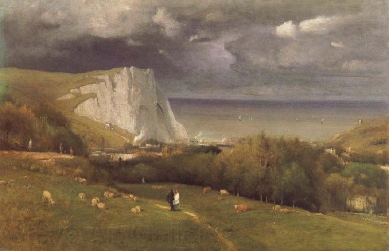 George Inness Etretat Norge oil painting art
